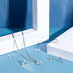 20Pcs 304 Stainless Steel Pendants&nbsp;STAS-UN0033-16