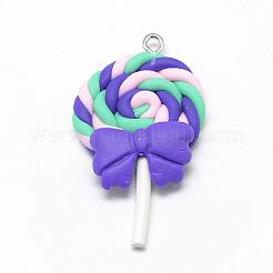 Handmade Polymer Clay Pendants&nbsp;CLAY-Q240-012