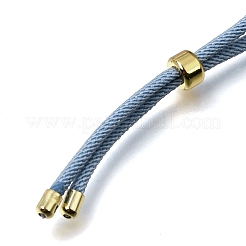 2.5MM Adjustable Braided Nylon Cords Necklace Making&nbsp;FB-CBAA152-02G-33