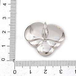 Brass Micro Pave Cubic Zirconia Pendants&nbsp;KK-G544-11P