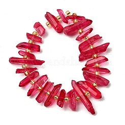 Natural Quartz Crystal Beads Strands&nbsp;G-F800-E10