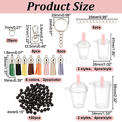 DIY Blank Coke Cup Keychain Making Kit&nbsp;DIY-AR0003-65