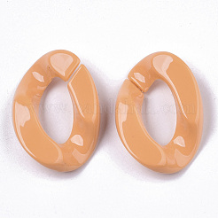 Opaque Acrylic Linking Rings&nbsp;OACR-S036-001B-G09