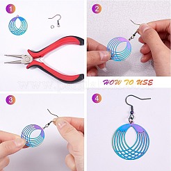 20Pcs 10 Style PVD Vacuum Plating 201 Stainless Steel Filigree Pendants&nbsp;STAS-SZ0001-79
