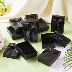 Rectangle Paper Jewelry Gift Boxes with Bowknot&nbsp;CON-TAC0010-89D