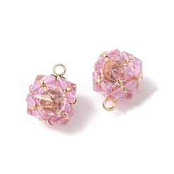 Glass Charms&nbsp;KK-B100-50G-01