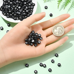 Opaque Acrylic Horizontal Hole Beads&nbsp;SACR-YW0001-70