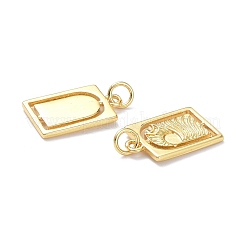 Brass Pendants&nbsp;KK-L206-017G