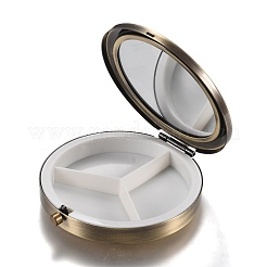 3 Compartmennts Iron Pill Box&nbsp;CON-H013-03AB