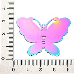 304 Stainless Steel Pendants&nbsp;STAS-B051-03RC