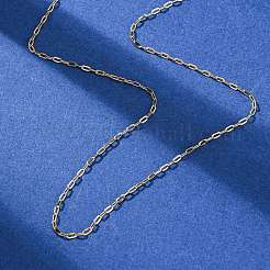 1.5MM 304 Stainless Steel Cable Chain Necklaces&nbsp;NJEW-T016-22G