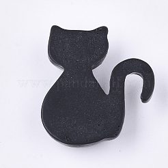 Resin Kitten Cabochons&nbsp;CRES-T010-104A