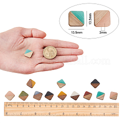 Resin & Wood Cabochons&nbsp;RESI-CJ0001-25