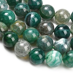 Natural Dragon Veins Agate Beads Strands&nbsp;GG-L001-L01-01E