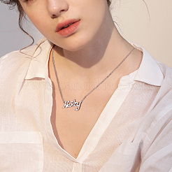 925 Sterling Silver Pendant Necklaces&nbsp;JN925A