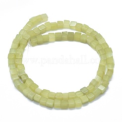 Natural Olive Jade Beads Strands&nbsp;G-F631-C04