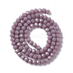 Faceted(32 Facets) Glass Beads Strands&nbsp;EGLA-J042-36B-13