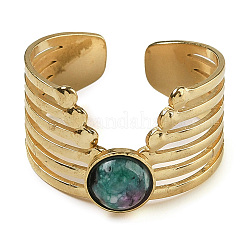 Natural Ruby in Zoisite Finger Rings&nbsp;RJEW-U027-02G-06