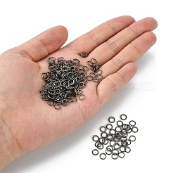 Iron Open Jump Rings&nbsp;IFIN-YW0001-41B