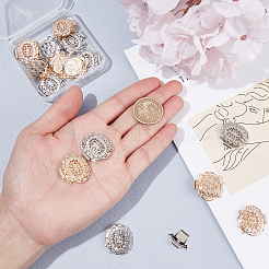 Brass Box Clasps&nbsp;KK-FH0001-37