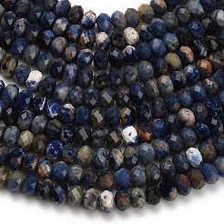 Natural Sodalite Beads Strands&nbsp;G-Z111-A20