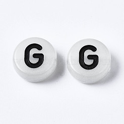 Luminous White Smoke Acrylic Beads&nbsp;MACR-S273-68