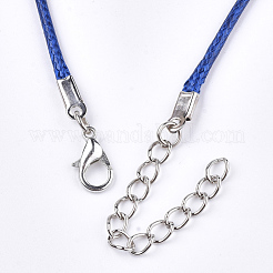 Waxed Cord Necklace Making&nbsp;NCOR-T001-26