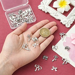 30Pcs 6 Styles Tibetan Style Alloy Charms&nbsp;FIND-YW0007-31