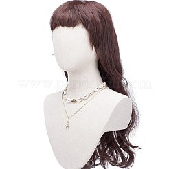 Starfish Pendant Neckelaces for Girl Women&nbsp;NJEW-JN03744