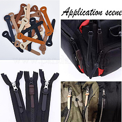 24Pcs Cowhide Zipper Puller Head&nbsp;PURS-GF0001-09B