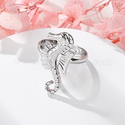 Brass Adjustable Finger Rings&nbsp;RJEW-D314-03P