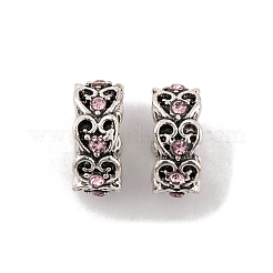 Rack Plating Alloy European Beads&nbsp;FIND-C055-03AS