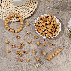 200Pcs Wood Beads&nbsp;WOOD-SP0001-59