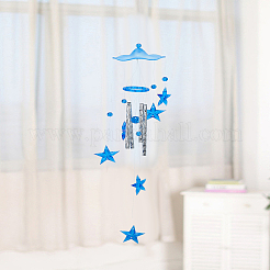 Acrylic Wind Chime&nbsp;HJEW-WH0071-32D