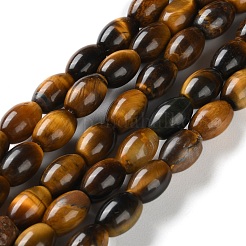 Natural Tiger Eye Beads Strands&nbsp;G-B135-A01-01