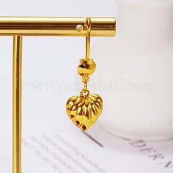 Brass Hoop Earrings&nbsp;FS-WGBB0C3-01