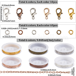 DIY Brass Cable Chains Necklaces/Bracelets Making Kits&nbsp;DIY-SP0003-14