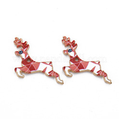 Alloy Enamel Pendants&nbsp;ENAM-N055-017A-06-NR