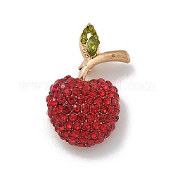 Apple Alloy Brooches&nbsp;JEWB-Q004-05KCG