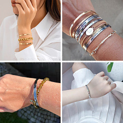 DIY Cuff Bangle Making Kits&nbsp;DIY-TA0014-48A