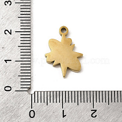 304 Stainless Steel Enamel Pendants&nbsp;STAS-I335-08G