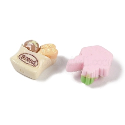 Opaque Resin Imitation Food Decoden Cabochons&nbsp;CRES-M036-01