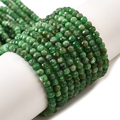 Natural Green Garnet Beads Strands&nbsp;G-G259-A02-3x4mm