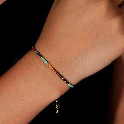 Natural Imperial Jasper & Synthetic Turquoise Beaded Bracelets for Women&nbsp;LS-CX4313