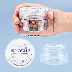 200Pcs DIY Natural Crazy Agate Beaded Stretch Bracelet Making Kits&nbsp;DIY-SC0014-75