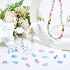 800Pcs Transparent Acrylic Beads&nbsp;OACR-PA0001-98B