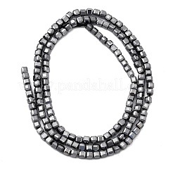 Synthetic Terahertz Stone Beads Strands&nbsp;G-H327-L03-01