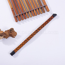 Embossed Imitation Leather Cord Bracelets&nbsp;WG215F5-01