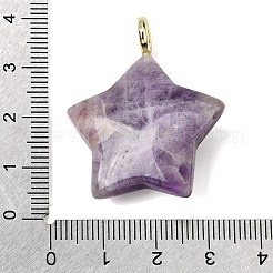 Natural Banded Amethyst Pendants&nbsp;G-Z157-01G-09