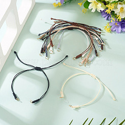 30Pcs 10 Styles Adjustable Waxed Polyester Cord Bracelet Making&nbsp;AJEW-TAC00052